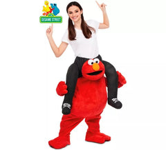 Disfraz a hombros de Elmo para adultos