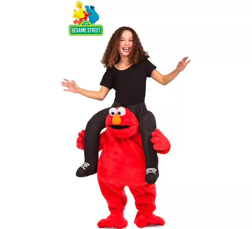 Translation missing: es.Disfraz a hombros de Elmo para niños