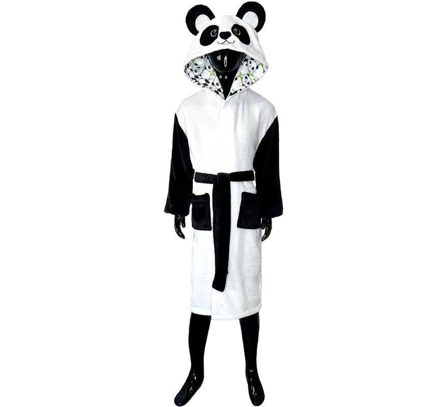 Translation missing: es.Disfraz Albornoz Paco Panda para adulto