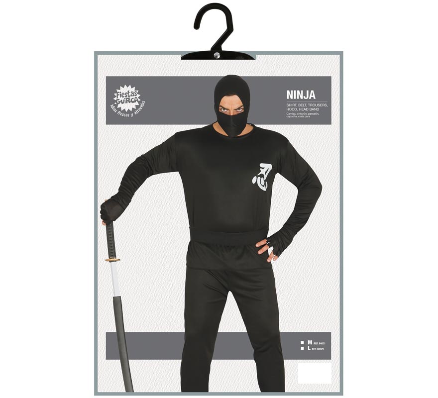 Translation missing: es.Disfraz barato de Ninja para hombre