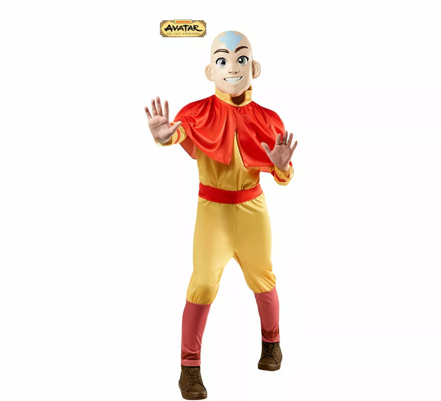 Translation missing: es.Disfraz de Aang Avatar para niño