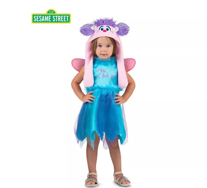 Disfraz de Abby Surprise azul con sombrero para bebé y niña