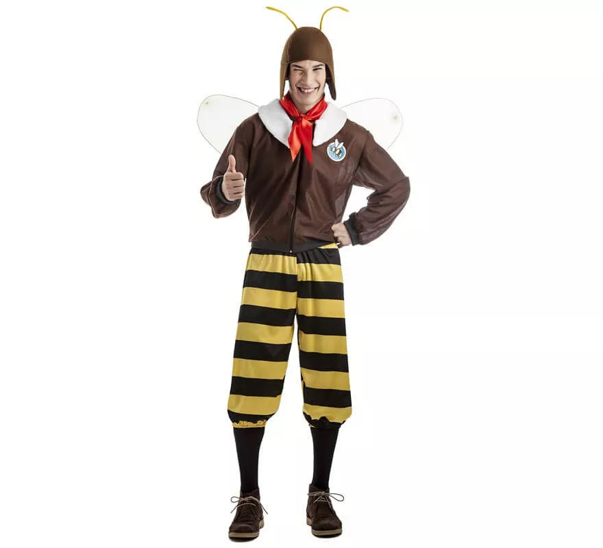 Translation missing: es.Disfraz de Abeja Aviador para hombre