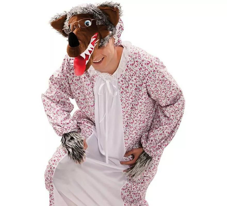 Translation missing: es.Disfraz de Abuela Lobo para hombre