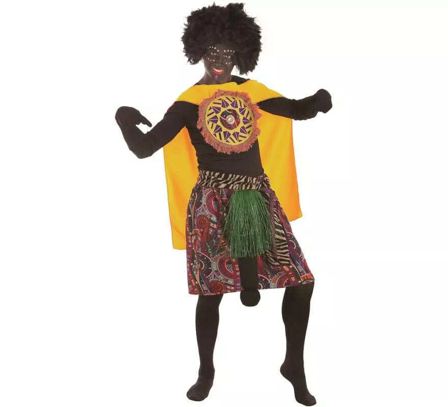 Disfraz de Africano con Sorpresa para hombre