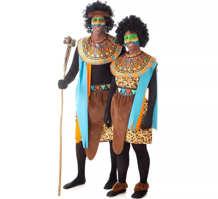 Translation missing: es.Disfraz de Africano de Tribu para mujer