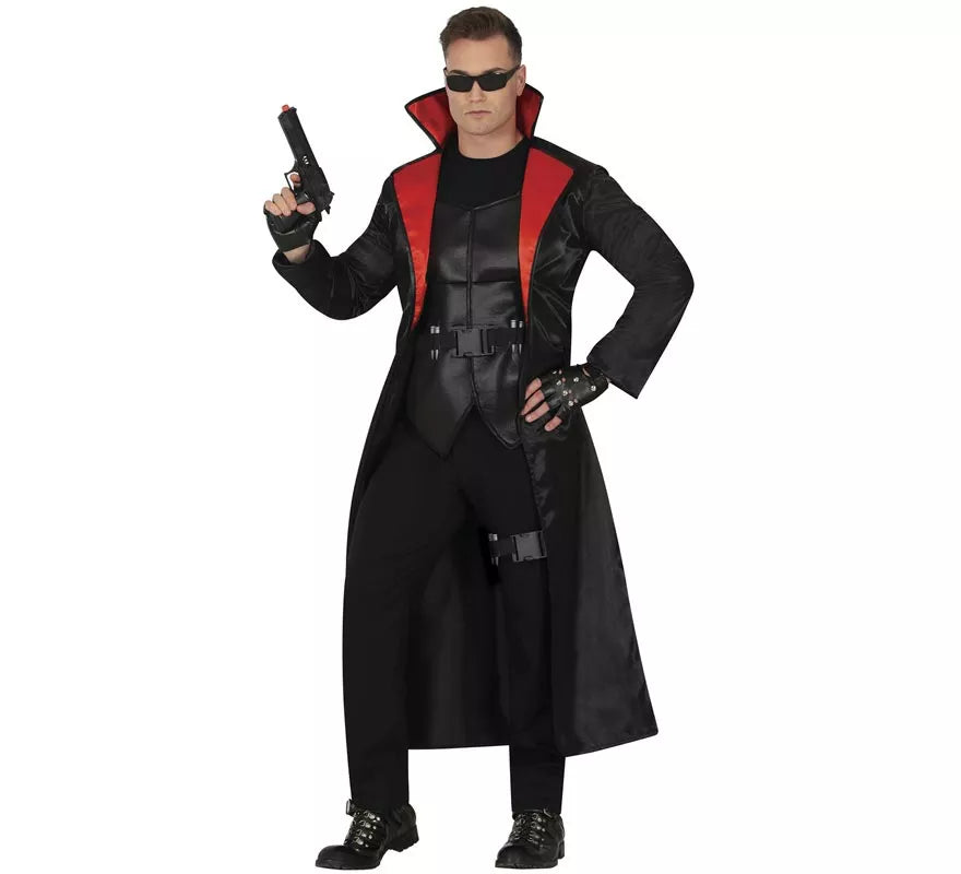 Translation missing: es.Disfraz de Agente Caza Vampiro para hombre