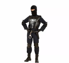 Disfraz de Agente Policía SWAT para niño