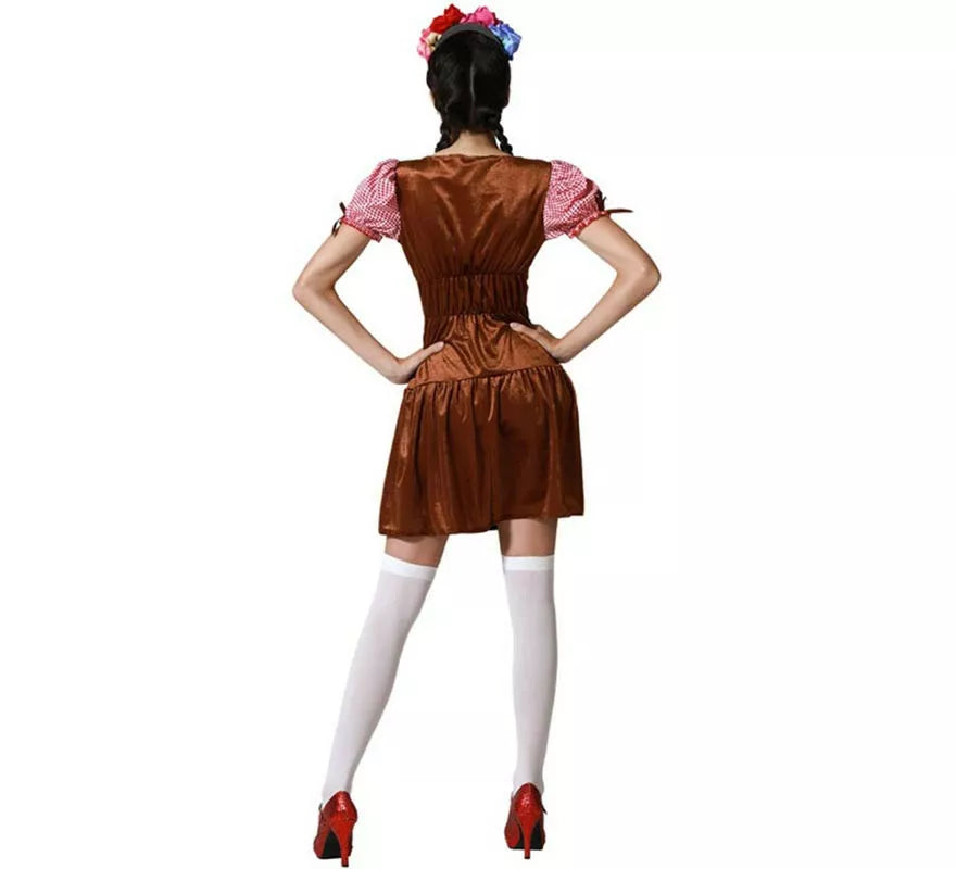 Translation missing: es.Disfraz de Alemana Tradicional Marrón para mujer