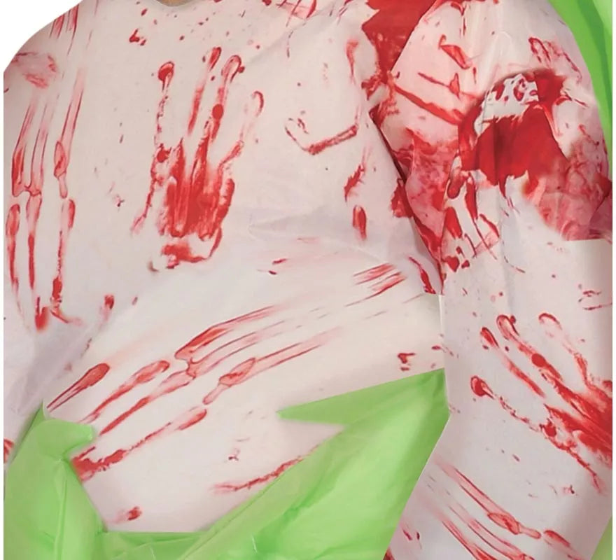 Translation missing: es.Disfraz de Alien verde hinchable o inflable para hombre