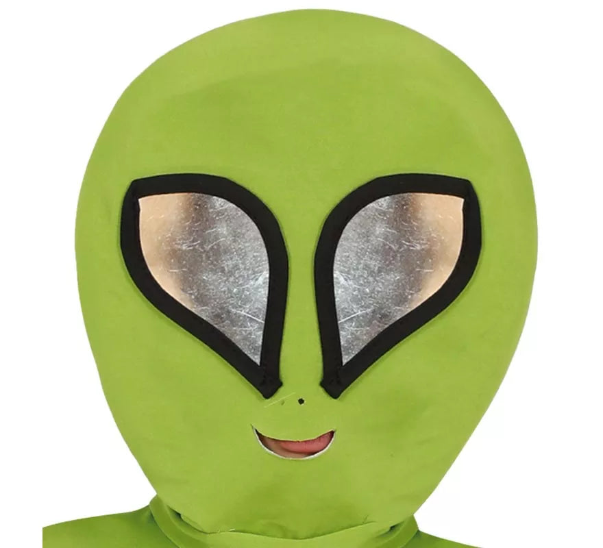 Translation missing: es.Disfraz de Alien verde para niños