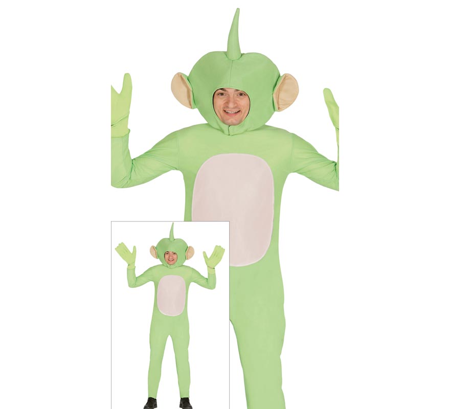 Translation missing: es.Disfraz de Alienígena verde para hombre