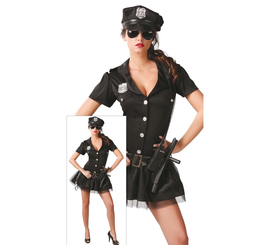 Disfraz de American Police para mujer