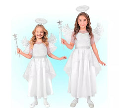 Disfraz de Ángel blanco para niña