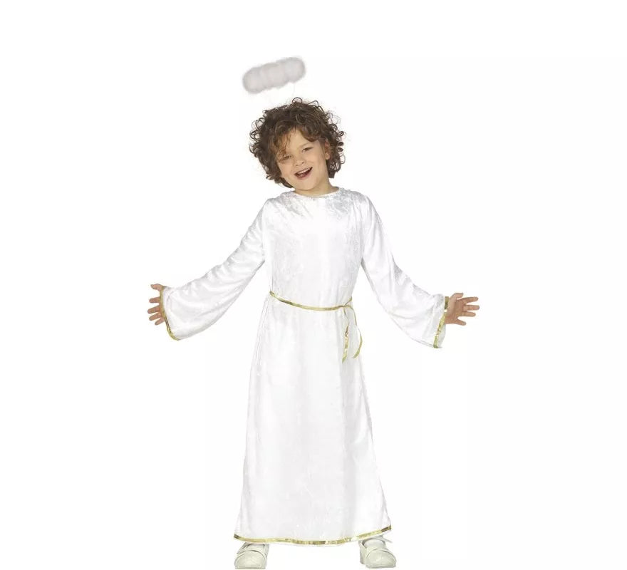 Translation missing: es.Disfraz de Ángel Blanco para niños