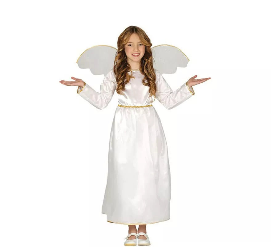 Translation missing: es.Disfraz de Ángel Blanco para niños