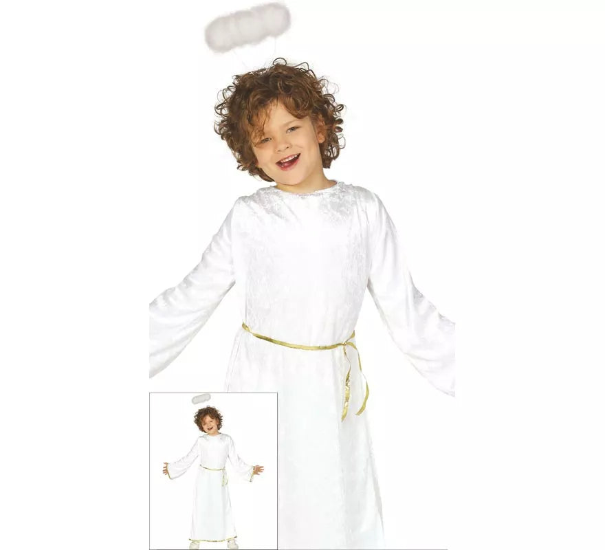 Translation missing: es.Disfraz de Ángel Blanco para niños