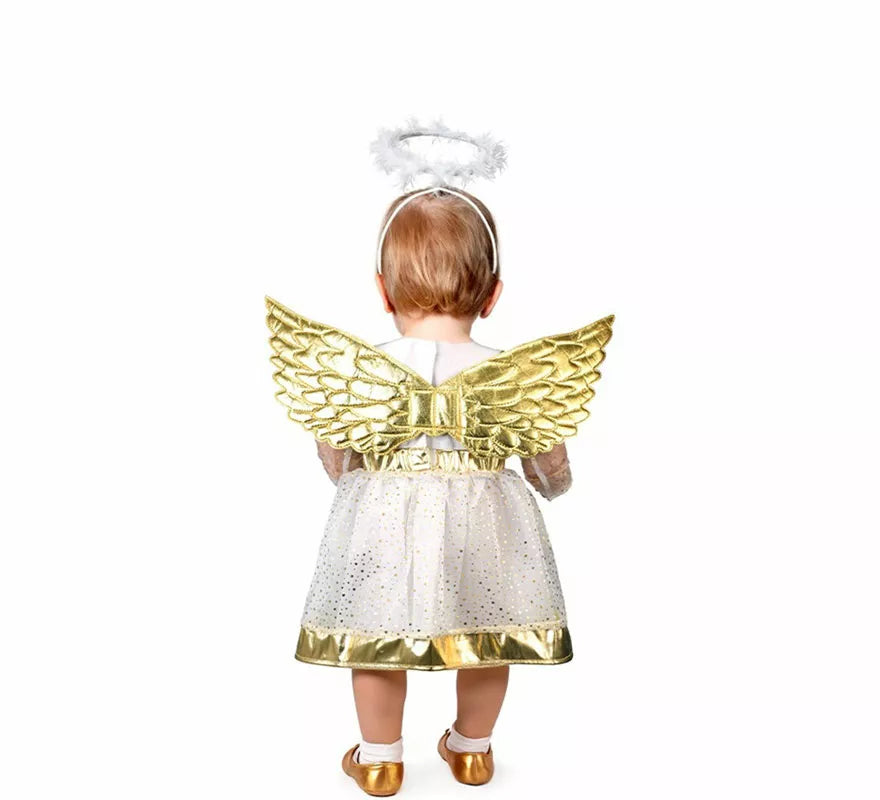 Translation missing: es.Disfraz de Ángel con Diadema y Alas para bebé