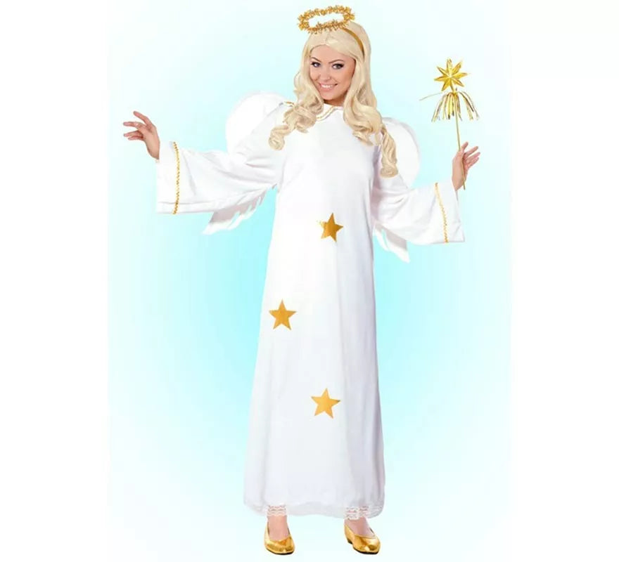 Translation missing: es.Disfraz de Ángel con Estrellas para mujer