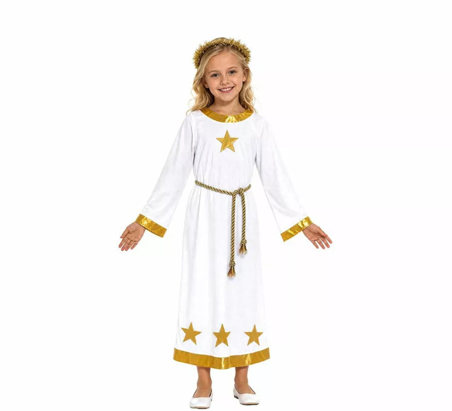 Translation missing: es.Disfraz de Ángel con Estrellas para niños