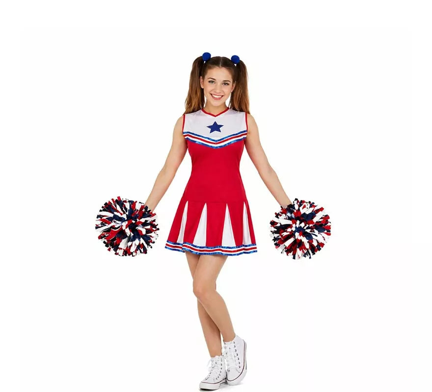 Translation missing: es.Disfraz de Animadora Cheerleader para mujer