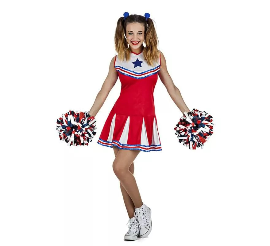 Translation missing: es.Disfraz de Animadora Cheerleader para mujer