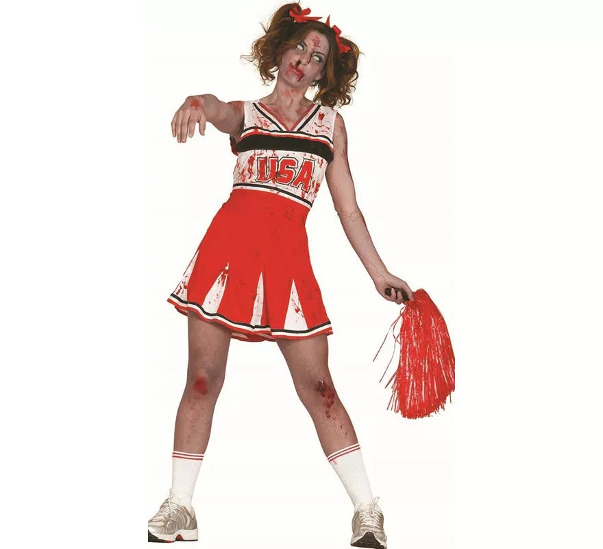 Translation missing: es.Disfraz de Animadora Cheerleader Zombie