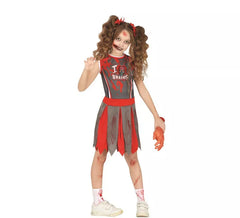 Disfraz de Animadora Zombie para niña