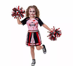 Disfraz de Animadora Zombie para niña