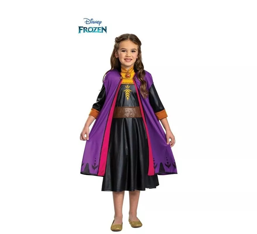 Translation missing: es.Disfraz de Anna de Viaje Classic de Frozen 2 para niña