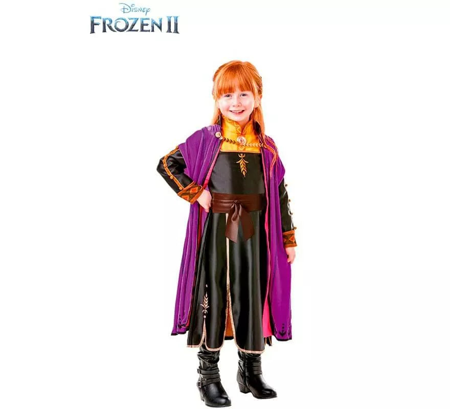 Translation missing: es.Disfraz de Anna Premium de Frozen 2 para niña