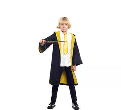 Disfraz de Aprendiz de Mago Amarillo para niño