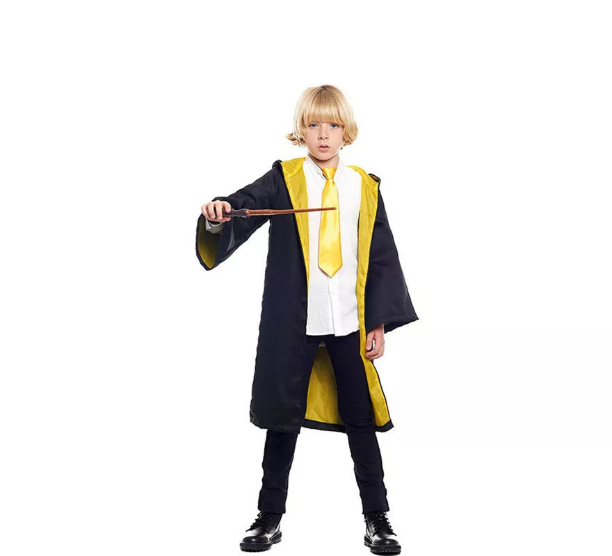 Translation missing: es.Disfraz de Aprendiz de Mago Amarillo para niño