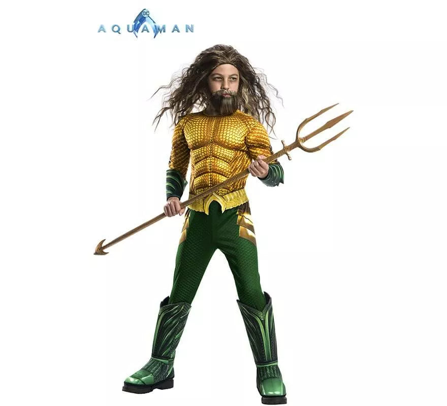 Translation missing: es.Disfraz de Aquaman Premium para niño