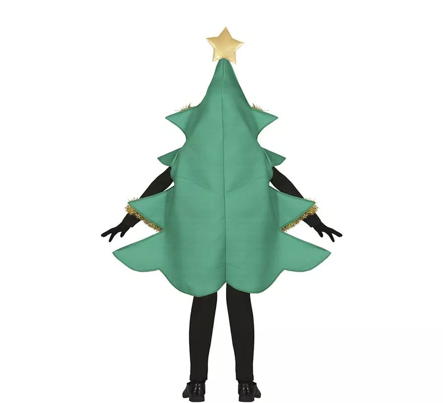 Translation missing: es.Disfraz de Árbol de Navidad decorado con estrella para niños