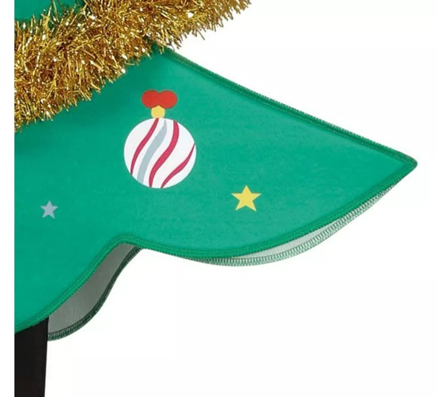Translation missing: es.Disfraz de Árbol de Navidad decorado con estrella para niños