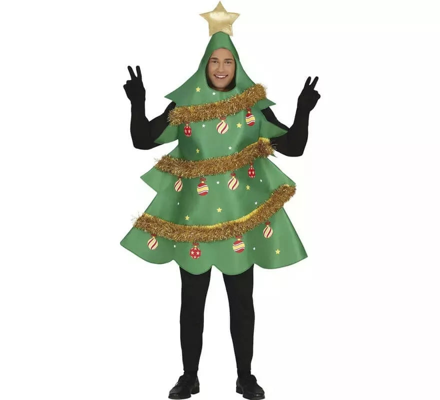 Translation missing: es.Disfraz de Árbol de Navidad para adulto