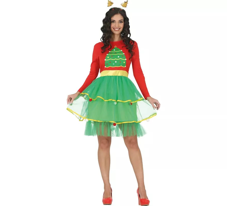 Translation missing: es.Disfraz de Árbol de Navidad para mujer