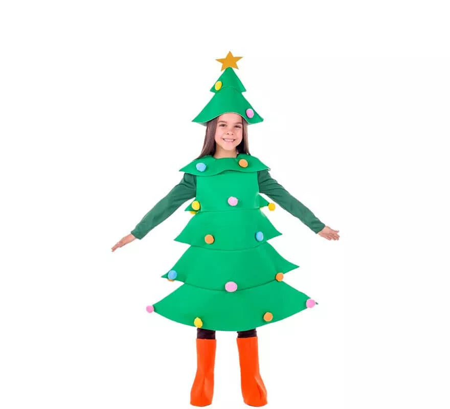 Translation missing: es.Disfraz de Árbol de Navidad para niños