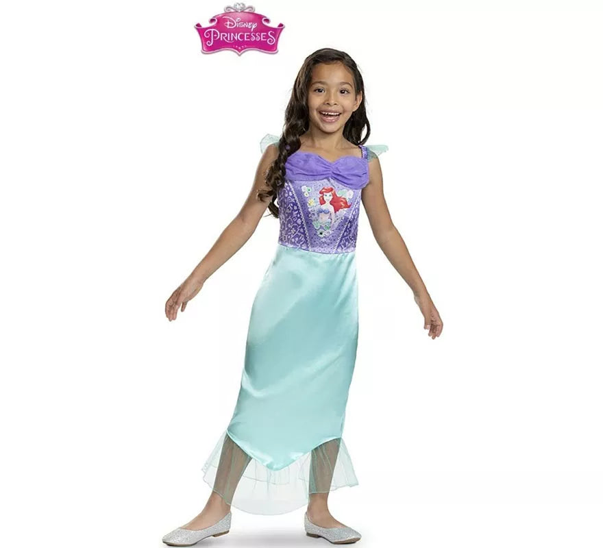 Translation missing: es.Disfraz de Ariel La Sirenita básico para niña