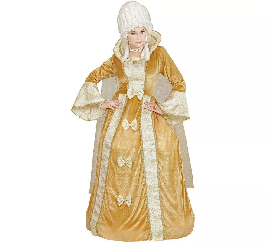 Translation missing: es.Disfraz de Aristócrata Veneciana Dorada para mujer