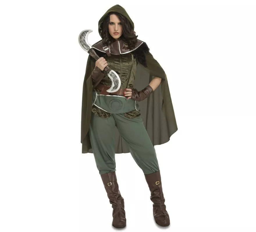 Translation missing: es.Disfraz de Arquera Medieval Enda para mujer