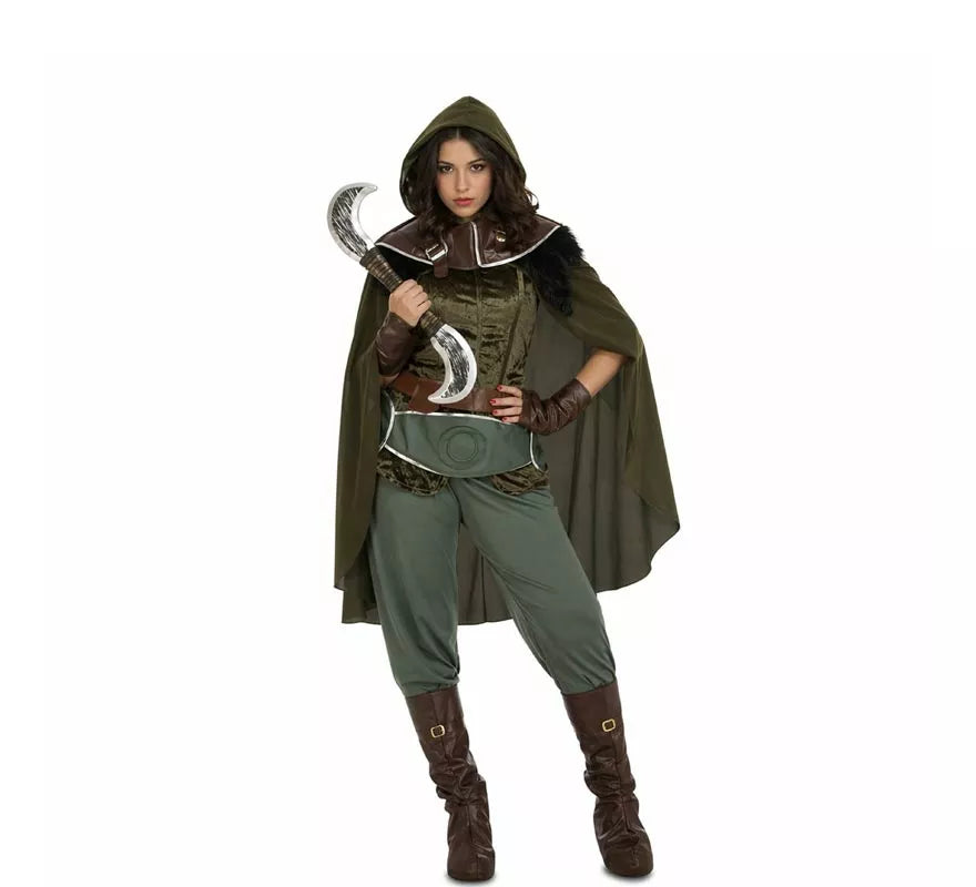 Translation missing: es.Disfraz de Arquera Medieval Enda para mujer