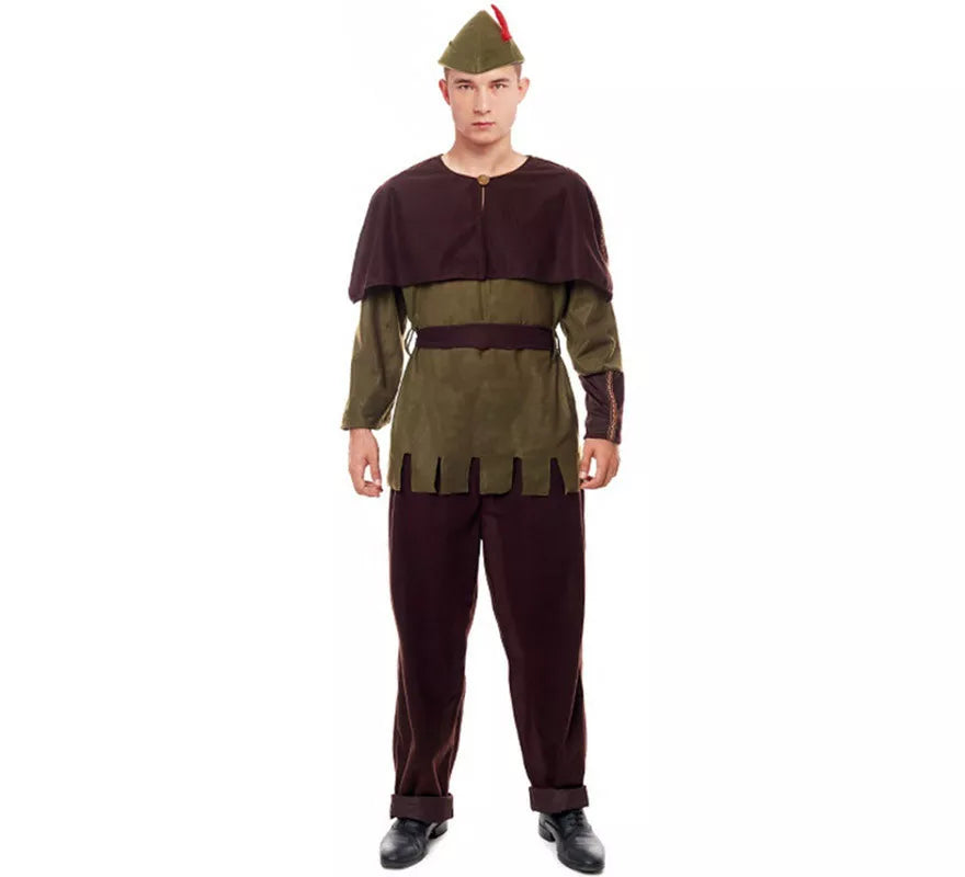 Disfraz de Arquero del Bosque para hombre
