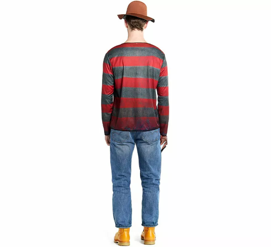 Translation missing: es.Disfraz de Asesino de Pesadilla con Sombrero para hombre