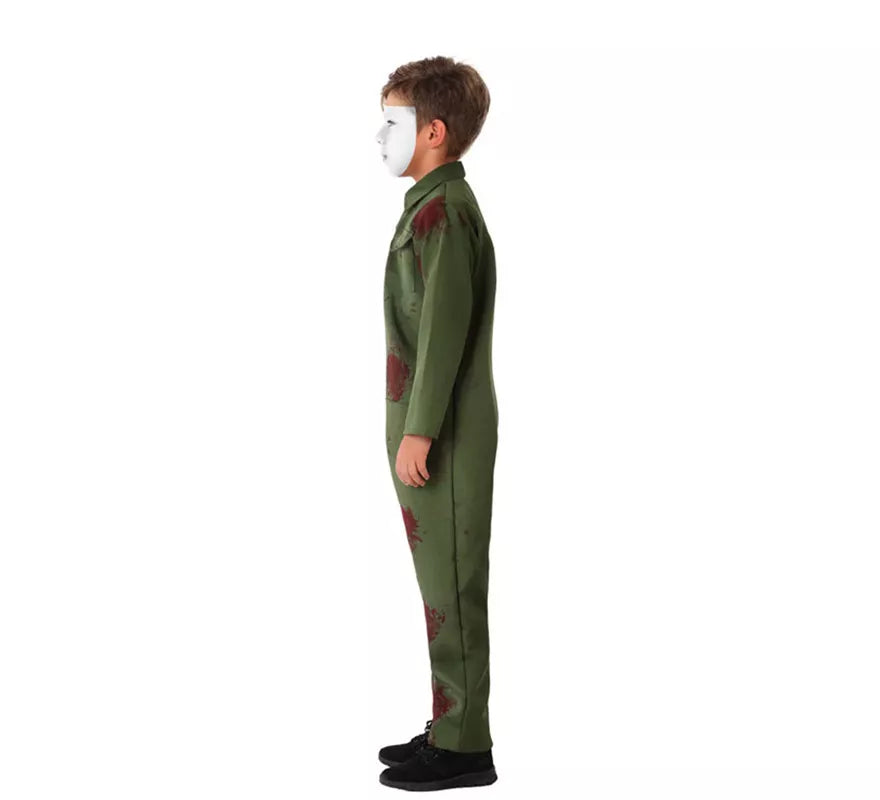 Translation missing: es.Disfraz de Asesino Verde para niño