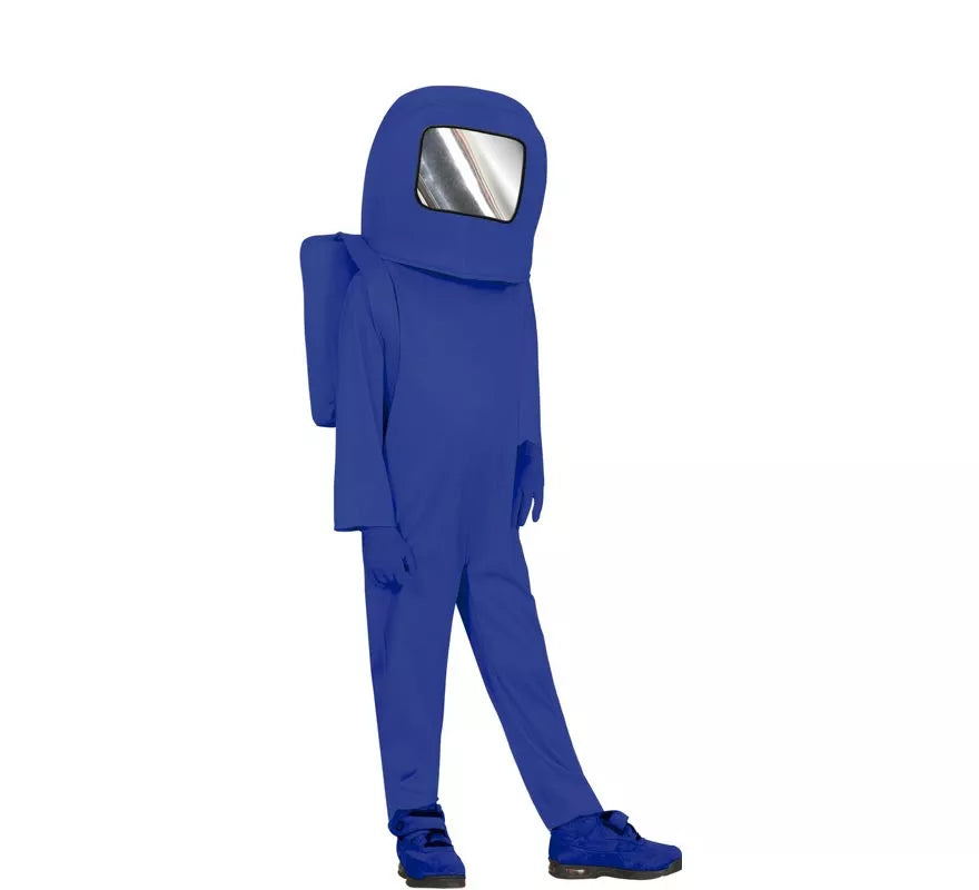 Translation missing: es.Disfraz de Astronauta Impostor Azul para niños