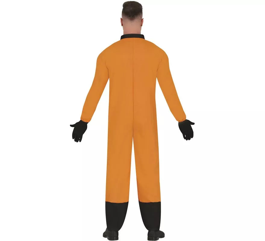 Translation missing: es.Disfraz de Astronauta Naranja para hombre