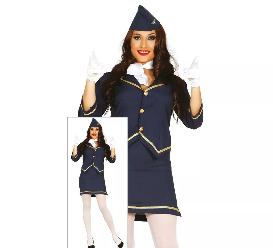 Translation missing: es.Disfraz de Azafata de Vuelo para mujer