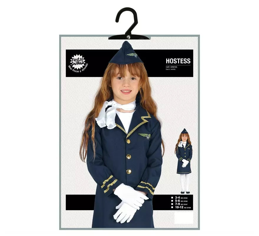Translation missing: es.Disfraz de Azafata de Vuelo para niña